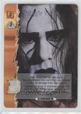 2000 WCW Nitro Trading Card Game - [Base] #_STMA - Corner - Sting's Mask