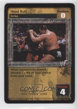 2000 WWF Raw Deal Trading Card Game - Premiere Edition #03/150 v1.0 - Head Butt