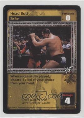 2000 WWF Raw Deal Trading Card Game - Premiere Edition #03/150 v1.0 - Head Butt [EX to NM]