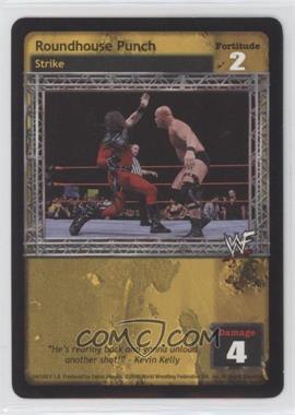 2000 WWF Raw Deal Trading Card Game - Premiere Edition #04/150 v1.0 - Roundhouse Punch [EX to NM]