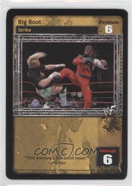 2000 WWF Raw Deal Trading Card Game - Premiere Edition #07/150 v1.0 - Big Boot