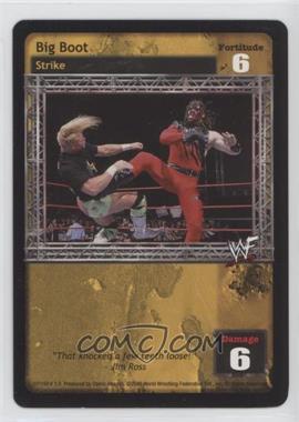 2000 WWF Raw Deal Trading Card Game - Premiere Edition #07/150 v1.0 - Big Boot