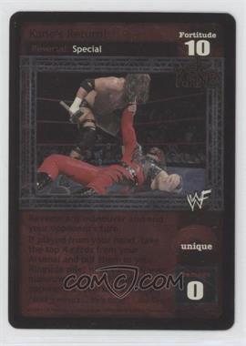 2000 WWF Raw Deal Trading Card Game - Premiere Edition #146/150 V1.0 - Kane's Return