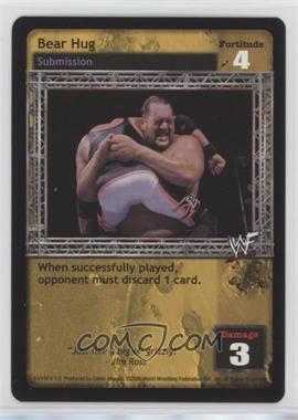 2000 WWF Raw Deal Trading Card Game - Premiere Edition #53/150 v1.0 - Bear Hug