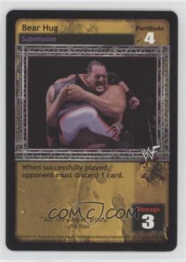 2000 WWF Raw Deal Trading Card Game - Premiere Edition #53/150 v1.0 - Bear Hug