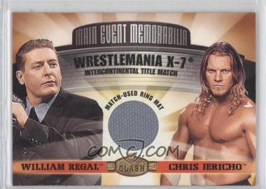 2001 Fleer WWE Championship Clash - Main Event Memorabilia #CJ-WR - William Regal, Chris Jericho