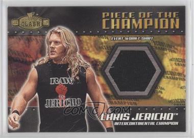 2001 Fleer WWE Championship Clash - Piece of the Champion #PC-CJ - Chris Jericho