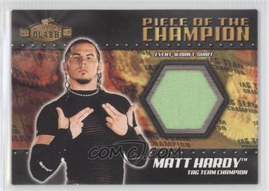 2001 Fleer WWE Championship Clash - Piece of the Champion #PC-MH - Matt Hardy