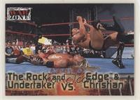 The Rock and Undertaker vs. Edge & Christian