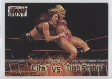 2001 Fleer WWF Raw is War - [Base] #66 - Lita vs. Trish Stratus