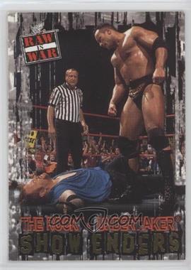 2001 Fleer WWF Raw is War - [Base] #85 - The Rock vs. Undertaker [EX to NM]