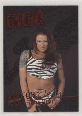 2001 Fleer WWF Raw is War - Famous Nicknames #6FN - Lita