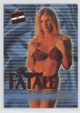 2001 Fleer WWF Raw is War - Femme Fatale #10FF - Tori