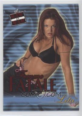 2001 Fleer WWF Raw is War - Femme Fatale #14FF - Lita