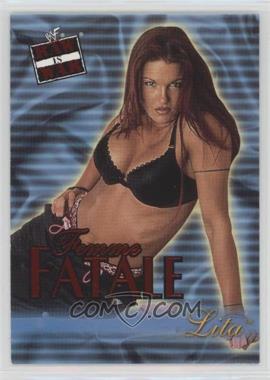 2001 Fleer WWF Raw is War - Femme Fatale #14FF - Lita