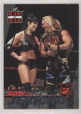 2001 Fleer WWF Raw is War - Raw is Jericho #8RJ - Chris Jericho (Chyna)