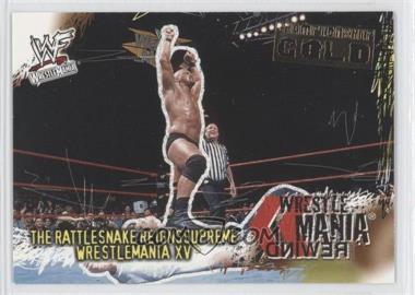 2001 Fleer WWF Wrestlemania - [Base] - Championship Gold #99 - Stone Cold Steve Austin