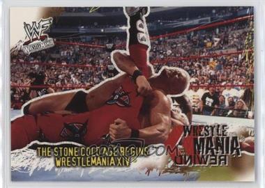 2001 Fleer WWF Wrestlemania - [Base] #97 - Wrestlemania Rewind - The Stone Cold Age Begins Wrestlemania XIV