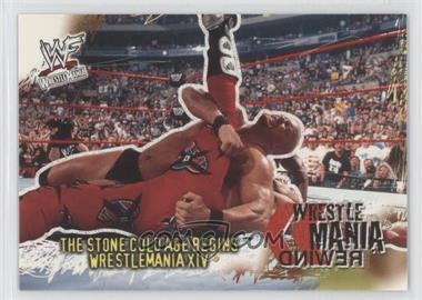 2001 Fleer WWF Wrestlemania - [Base] #97 - Wrestlemania Rewind - The Stone Cold Age Begins Wrestlemania XIV