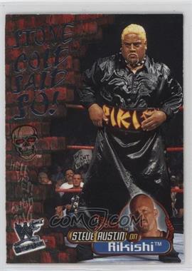 2001 Fleer WWF Wrestlemania - Stone Cold Said So! #3 SC - Rikishi