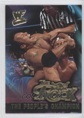 2001 Fleer WWF Wrestlemania - The Rock The People's Champion #14 PC - The Millions And Millions Of The Rock's Fans