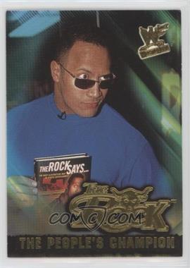 2001 Fleer WWF Wrestlemania - The Rock The People's Champion #6 PC - The Rock, The Author