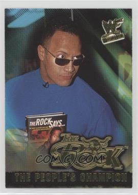 2001 Fleer WWF Wrestlemania - The Rock The People's Champion #6 PC - The Rock, The Author