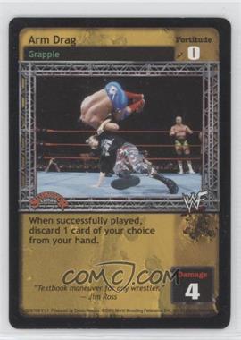 2001 WWE Raw Deal Trading Card Game - Expansion 1.1: Survivor Series #24/160 V1.1 - Arm Drag