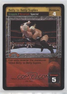 2001 WWE Raw Deal Trading Card Game - Expansion 1.1: Survivor Series #38/160 V1.1 - Belly to Belly Suplex