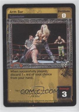 2001 WWE Raw Deal Trading Card Game - Expansion 1.1: Survivor Series #51/160 V1.1 - Arm Bar