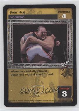 2001 WWE Raw Deal Trading Card Game - Expansion 1.1: Survivor Series #53/160 V1.1 - Bear Hug
