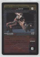 Foil - Triple H's Reverse Neck Breaker [EX to NM]