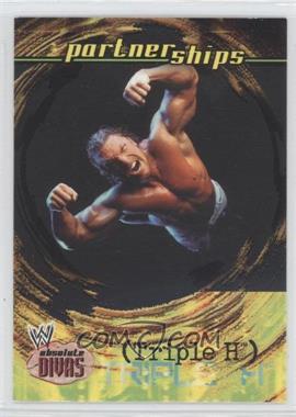 2002 Fleer WWE Absolute Divas - [Base] #51 - Partnerships - Triple H