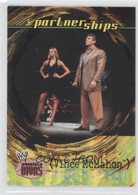 2002 Fleer WWE Absolute Divas - [Base] #52 - Partnerships - Vince McMahon