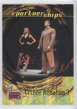 2002 Fleer WWE Absolute Divas - [Base] #52 - Partnerships - Vince McMahon