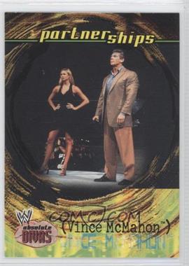 2002 Fleer WWE Absolute Divas - [Base] #52 - Partnerships - Vince McMahon