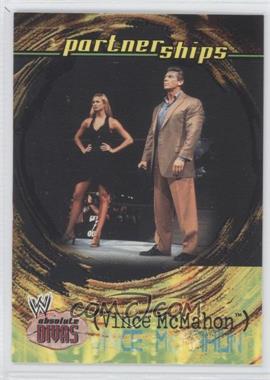 2002 Fleer WWE Absolute Divas - [Base] #52 - Partnerships - Vince McMahon