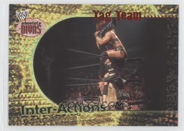 2002 Fleer WWE Absolute Divas - Inter-Actions #11 - Lita and Trish v. Jazz and Ivory