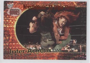 2002 Fleer WWE Absolute Divas - Inter-Actions #15 - Wrestlemania X8 Triple Threat