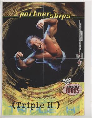 2002 Fleer WWE Absolute Divas - Mini Posters #_TRIH - Triple H
