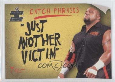 2002 Fleer WWE RAW vs SmackDown! - Catch Phrases #5 CP - Tazz