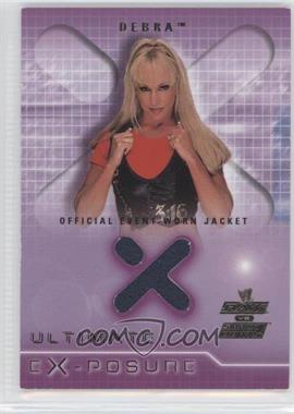 2002 Fleer WWE RAW vs SmackDown! - Ultimate eX-posure #DE - Debra