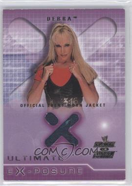 2002 Fleer WWE RAW vs SmackDown! - Ultimate eX-posure #DE - Debra