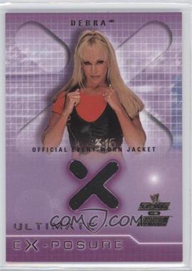 2002 Fleer WWE RAW vs SmackDown! - Ultimate eX-posure #DE - Debra