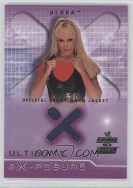 2002 Fleer WWE RAW vs SmackDown! - Ultimate eX-posure #DE - Debra