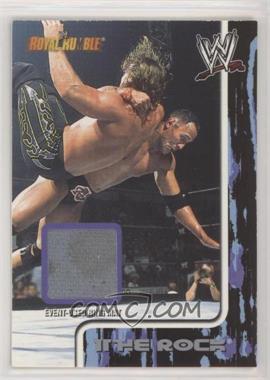 2002 Fleer WWE Royal Rumble - Memorabilia #TR - The Rock