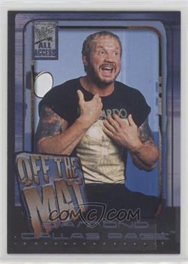 2002 Fleer WWF All Access - [Base] #63 - Off The Mat - Diamond Dallas Page