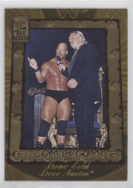 2002 Fleer WWF All Access - [Base] #85 - Road To The Ring - Stone Cold Steve Austin