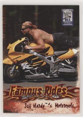 2002 Fleer WWF All Access - Famous Rides #9 FR - Jeff Hardy