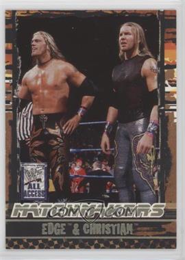 2002 Fleer WWF All Access - MatchMakers #6 MM - Edge & Christian